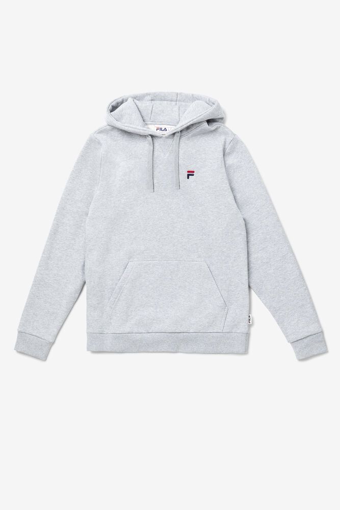 Fila Hoodie Luka Mens Grey - India SPM-549680